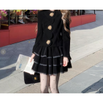 黑色法式气质时尚套装