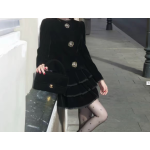 黑色法式气质时尚套装