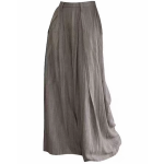 棕色極簡兩件套裝