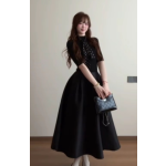 靜奢風氣質修身長洋套裝