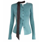 韓系甜美針織上衣套裝