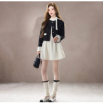 減齡小香風外套蓬蓬裙套裝