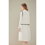 A retro and elegant new Chinese-style knitted suit