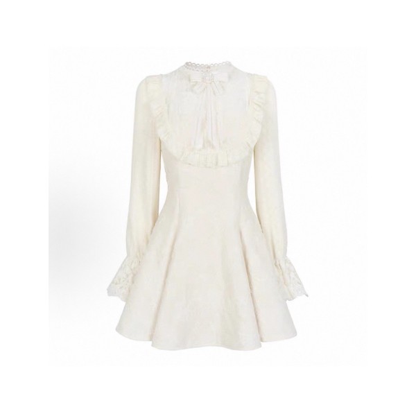 A princess dress with a cinched waist and a touch of elegance